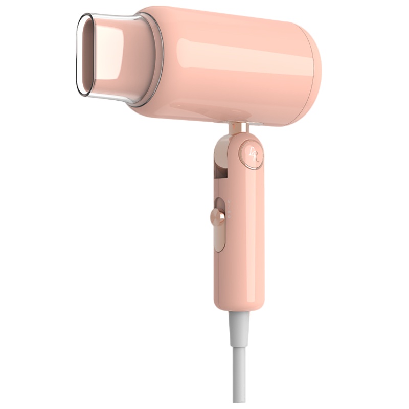 罗拉如炬(Lowra rouge)低辐射复古限定款负离子护发电吹风家用便携大功率吹风机 蔷薇粉 CL-611