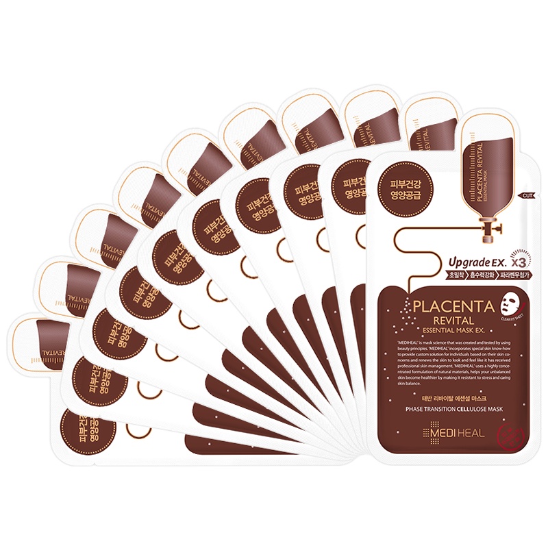 Mediheal 美迪惠尔 营养修护双效沁养 面膜 10片/盒 轻奢营养 可莱丝升级版