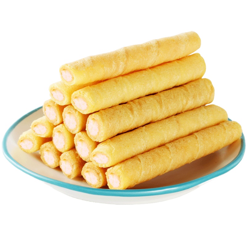 凡秀色蛋卷零食点心24支装多口味混合