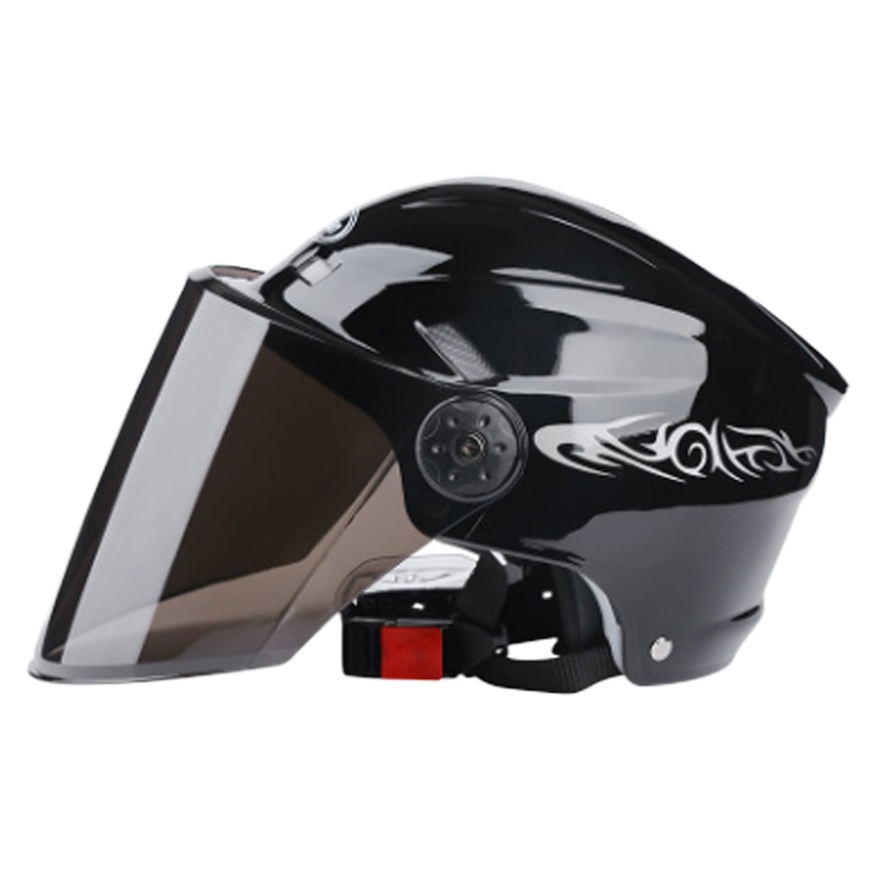 电瓶车电动车摩托车头盔安全帽男女通用夏季头盔