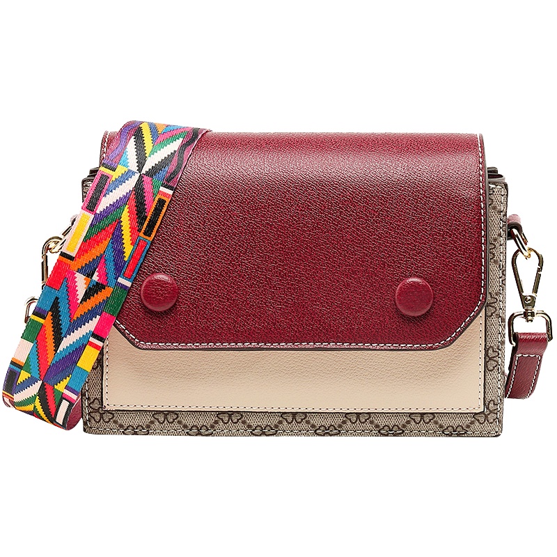 ITSK女包2020新款韩版时尚撞色单肩包跨欧美洋气豆豆包小包单肩包斜挎手拿包包