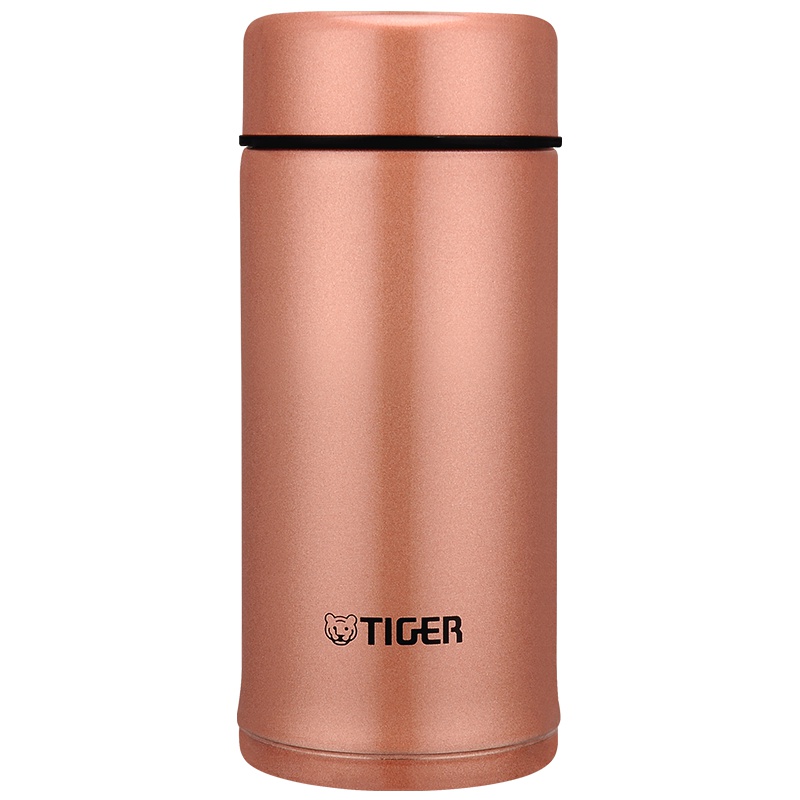 虎牌(tiger)保温杯MMP-A20C炫粉金 NV 304不锈钢真空杯 商务办公水杯 200毫升
