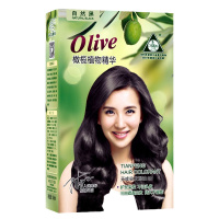 章华天峰橄榄染发焗油自 黑色植物染发剂葡萄紫染发膏正品自在家