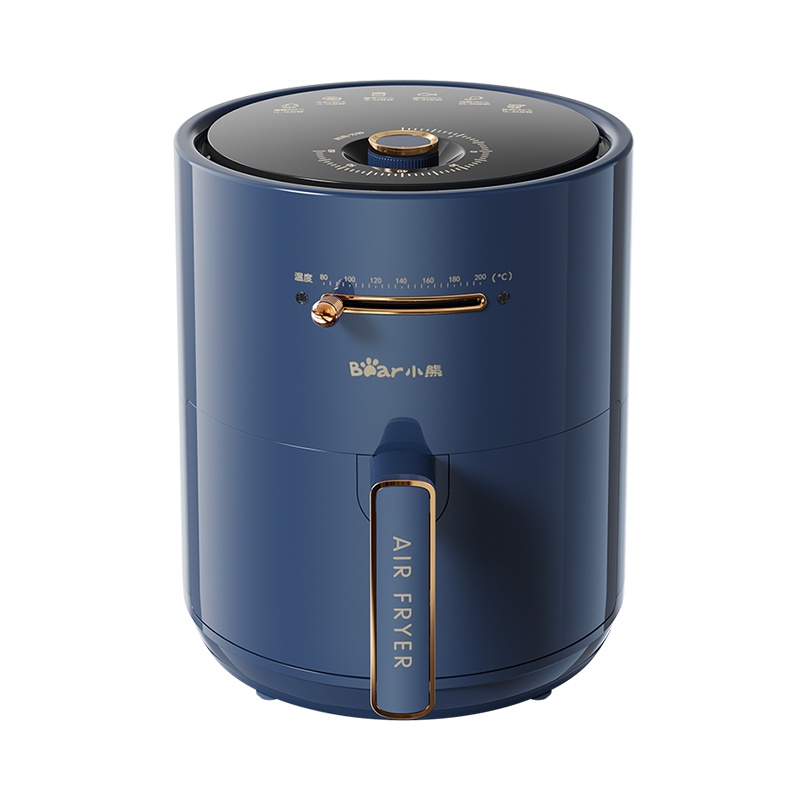 小熊空气炸锅家用4.6L大容量大功率无油烟电炸锅薯条机烤箱自定义精准调温预约定时QZG-A15W5
