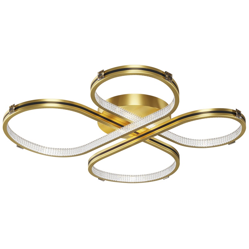 七只蚂蚁 轻奢卧室吸顶灯具北欧房间卧室灯饰卧室灯led吸顶灯卧室创意个性网红灯具现代简约温馨浪漫房间主卧室灯 ZY328