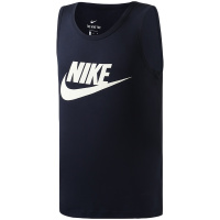 【自营】耐克男装运动背心时尚宽松印花圆领透气针织运动服AR4992