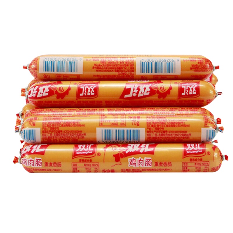 双汇超市非清真鸡肉肠400g*3袋