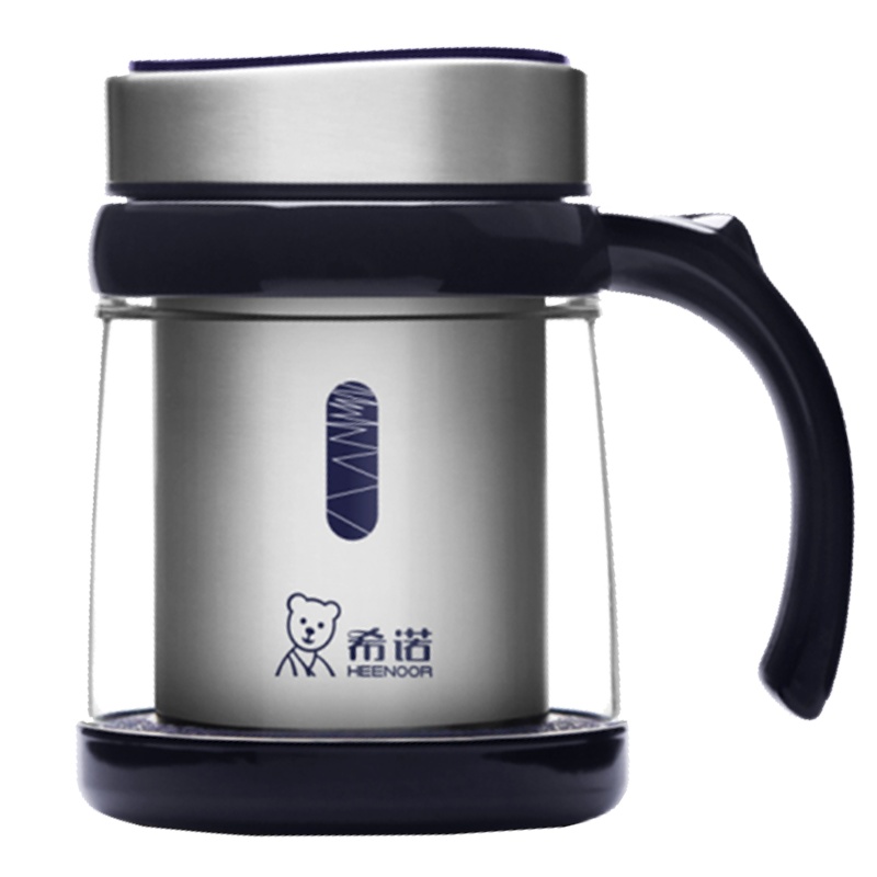 希诺XN-8529不锈钢内胆隔热带盖办公男女情侣咖啡泡茶水杯子