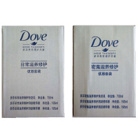 多芬(DOVE)密集滋养修护洗发乳 护发素套装 (洗发乳700ml+润发精华素195mlx2)