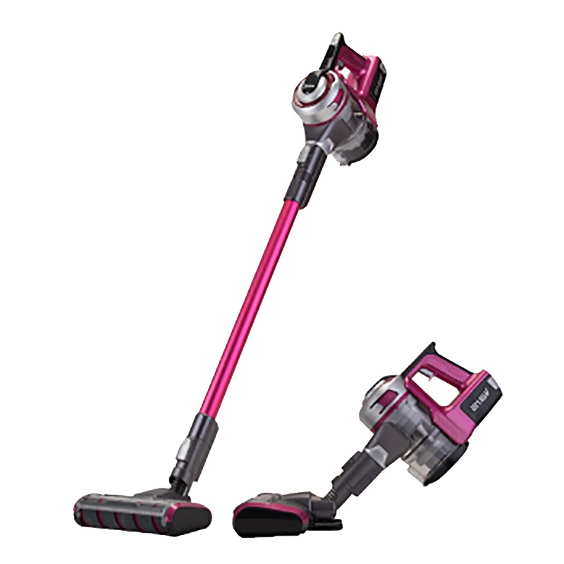 美的 吸尘器P5S 无线手持吸尘器 家用除螨 粉紫色
