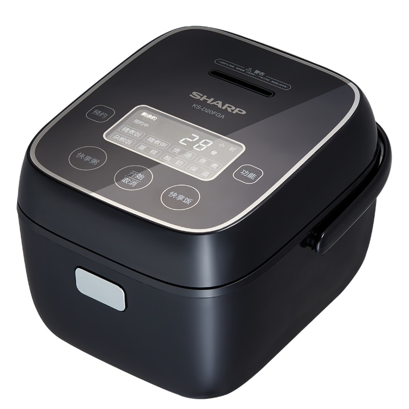 夏普(SHARP)电饭煲KS-D20FGA-B 玄雅黑