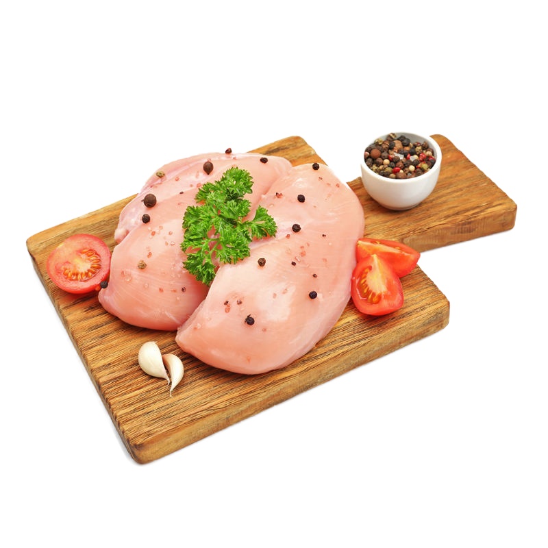 鸡胸肉鲜 冷冻健身轻食鸡大胸肉 生鲜鸡胸脯肉 鸡胸肉4斤装