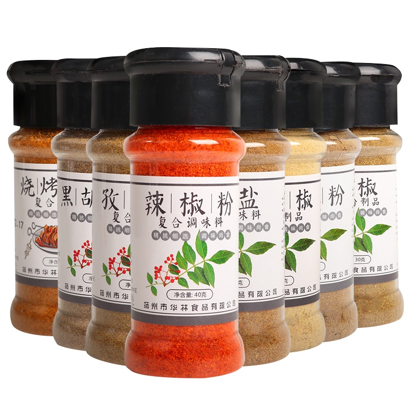 [中华特色]高邮馆 知仙味全 家用烧烤鱼调料烤肉炸串调料品 50克白胡椒粉1瓶 华东