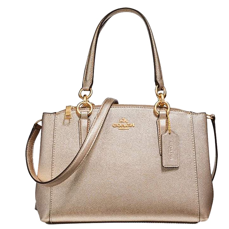 COACH/蔻驰女包 女士单肩包手提包女斜跨包金色小号杀手包F23337IMLH4