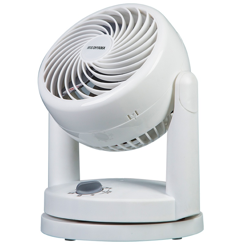 爱丽思(IRIS)电风扇 PCF-EHD15C白 空气循环 静音小巧 节能 桌面办公