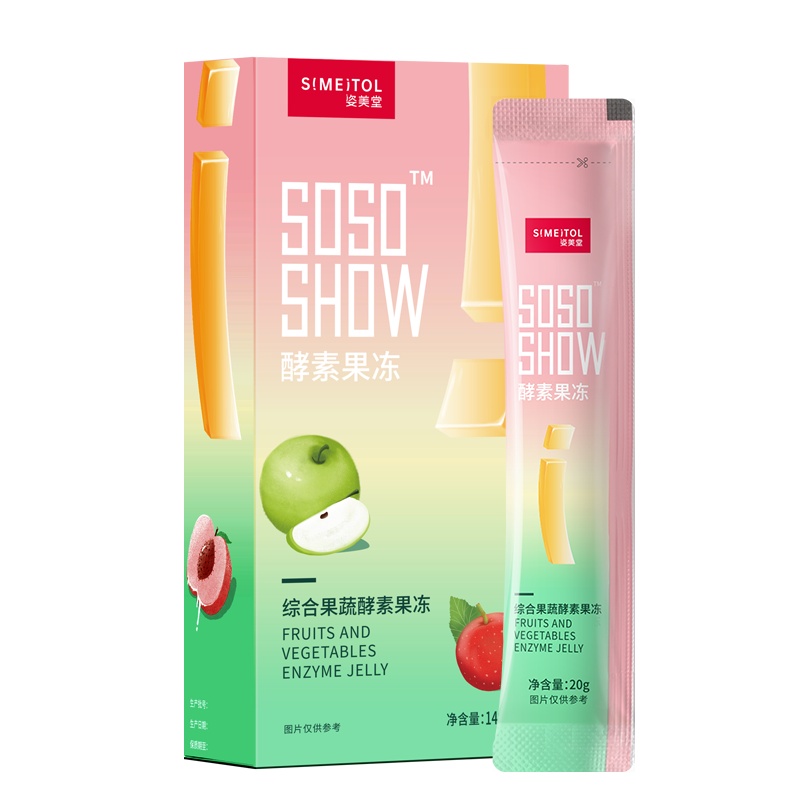 姿美堂SOSOSHOW综合果蔬酵素果冻