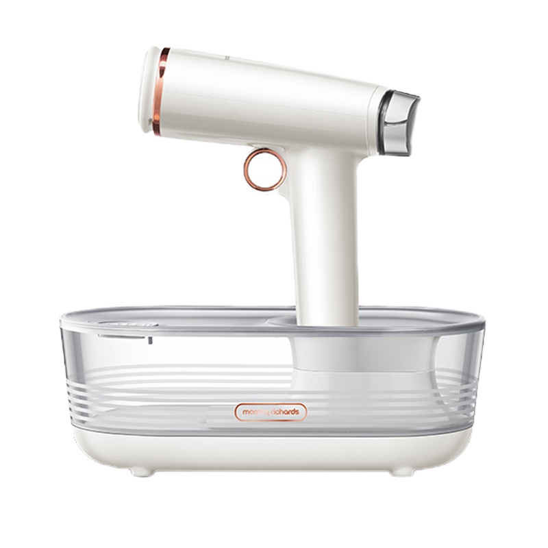 摩飞手持挂烫机家用蒸汽烫斗小型便携式熨烫机旅行迷你熨衣服神器MR2030珍珠白