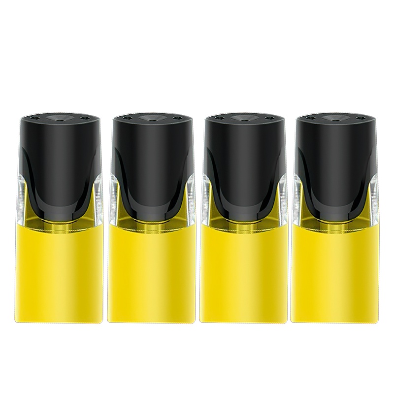 MOTI魔笛电子烟烟弹水果味2019新款大烟雾mt二代正品一次性便携电子雾化烟油 蜂蜜柠檬 4枚/盒