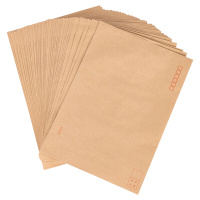 得力(deli)25201牛皮纸信封9号 40个/包A4牛皮纸大信封229*324mm