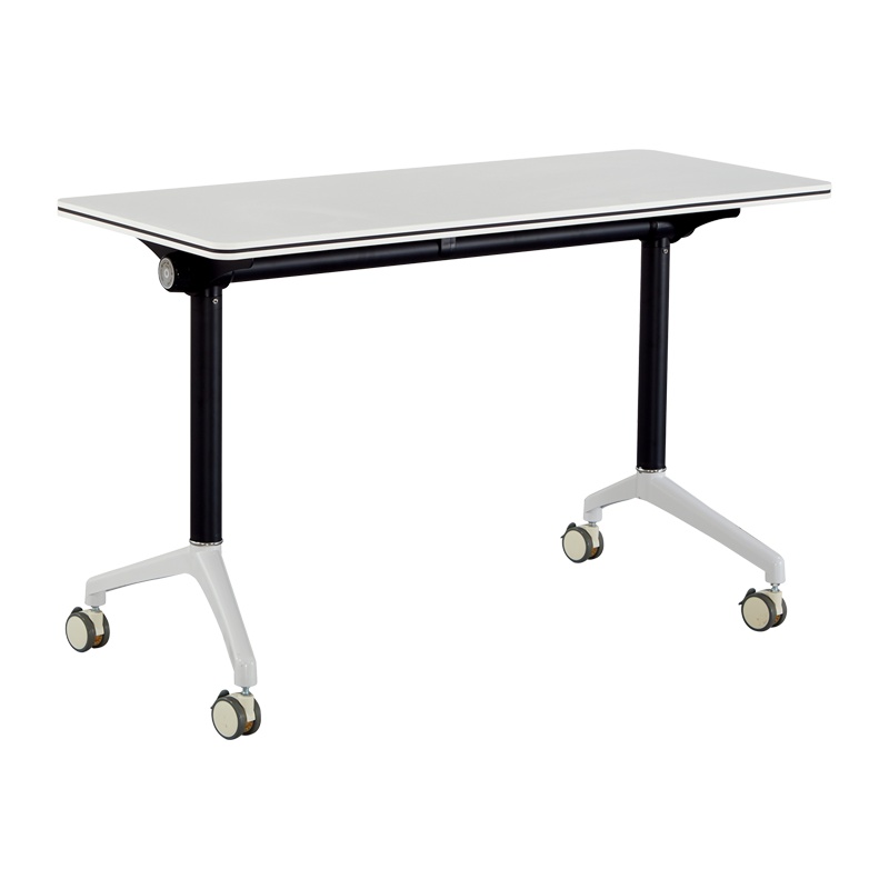 科朔 折叠桌条桌长条会议桌翻版桌会议桌1200W*500D*750H FT-2912