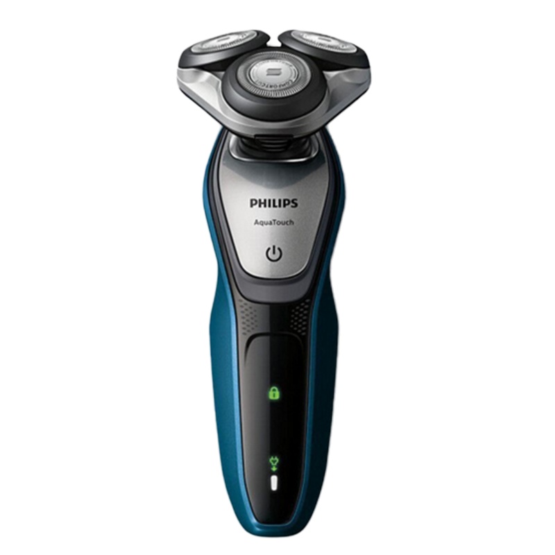Philips/飞利浦电动剃须刀S100/02 充电式 手动胡须刀 全身水洗 进口刀头 双刀头旋转式有线电源