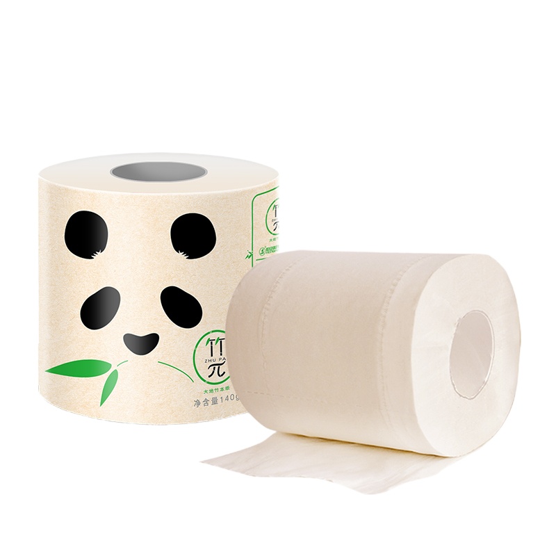 心相印 本色纸 竹π系列卷纸 3层140克*10卷 卷筒卫生纸
