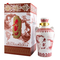 52度老龙口红花龙酒500ml