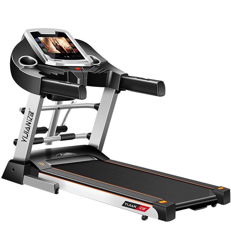 亿健(YIJIAN)家用跑步机折叠室内健身 跑步机家用款小型超室内专用多功能健身房跑步机E3