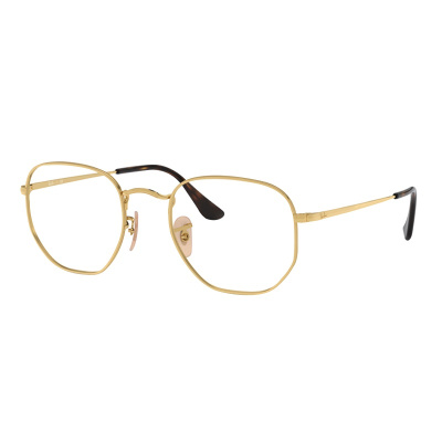 RayBan雷朋复古金丝边框光学镜架男女款金属护目镜0RX6448 2509尺寸54