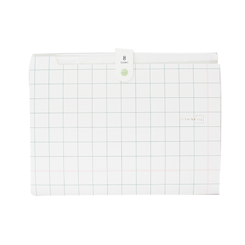 得力风琴包A4学生用多层文件夹袋手提卷子分类收纳盒女试卷夹多功能大容量透明高中生插页资料册分页72432LV