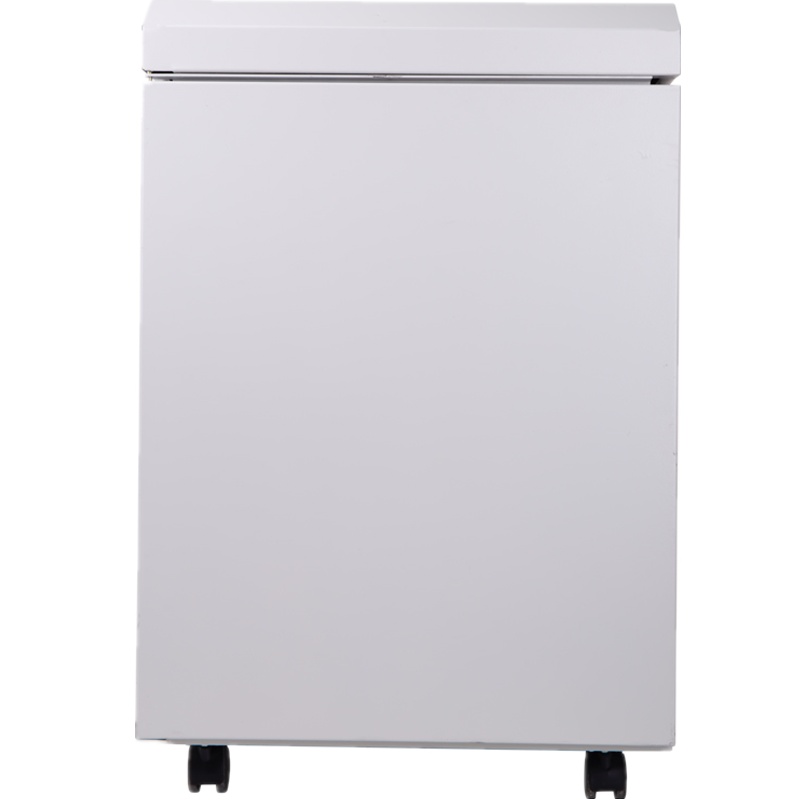 得力(deli) 27250办公碎纸机 5级保密碎纸机光盘卡片A4文件粉碎机 23L大容量10分钟连续碎纸机 白色