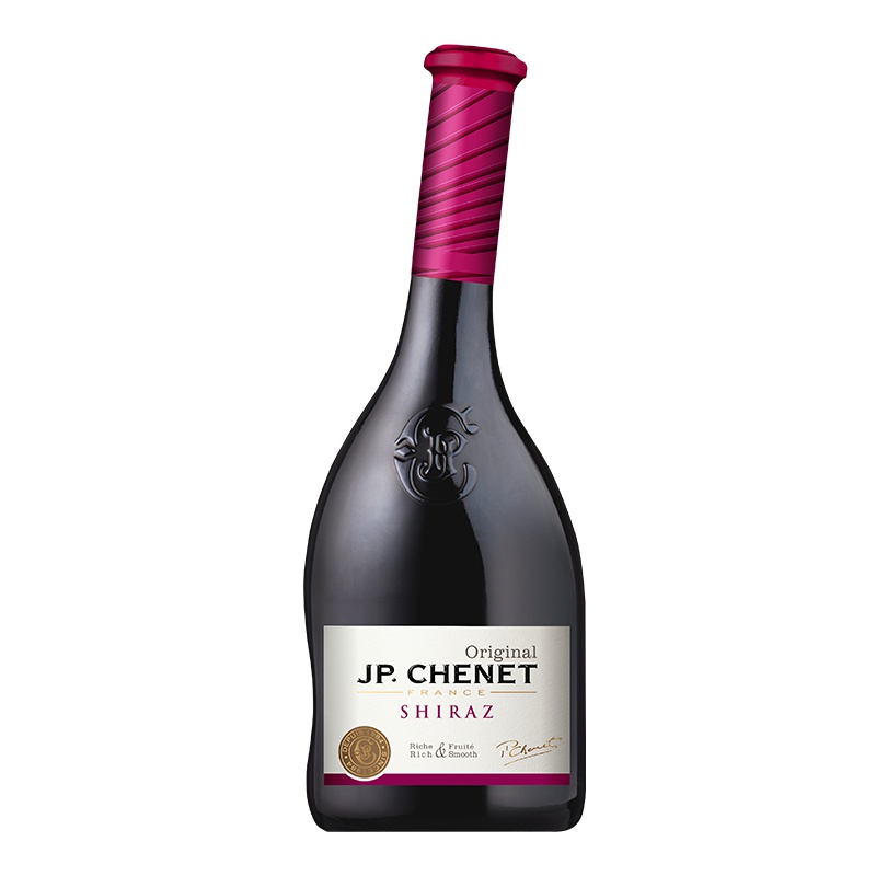 法国原瓶进口 香奈(J.P.CHENET) 经典系列西拉干型红葡萄酒750ML单支