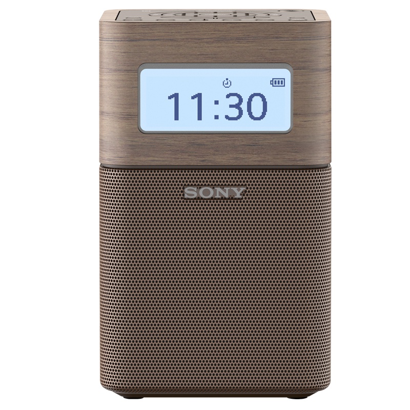 索尼蓝牙音响V1BT FM/AM收音机时钟闹钟电脑智能小音箱