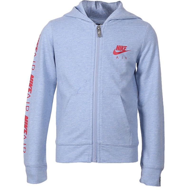 耐克儿童（NIKE）运动户外男女幼童小童休闲时尚针织连帽卫衣外套91422HO719