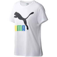 PUMA彪马女装运动服休闲圆领短袖T恤596512