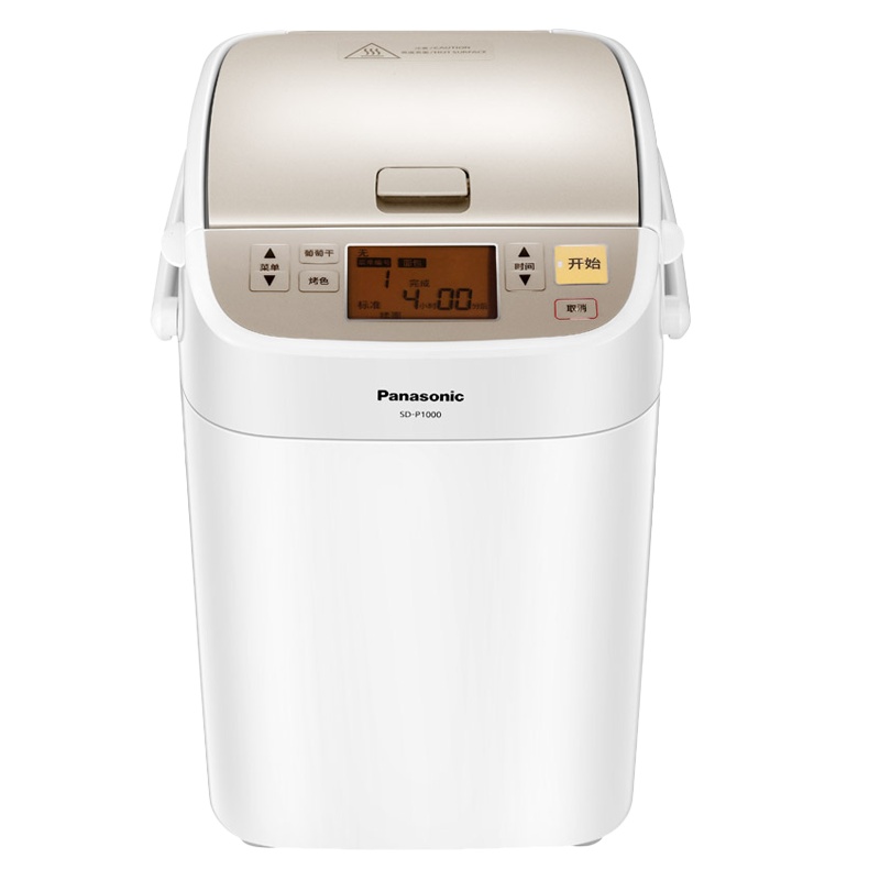 松下 (Panasonic) SD-P1000 面包机 一键全自动!预设菜单!辅料投放!