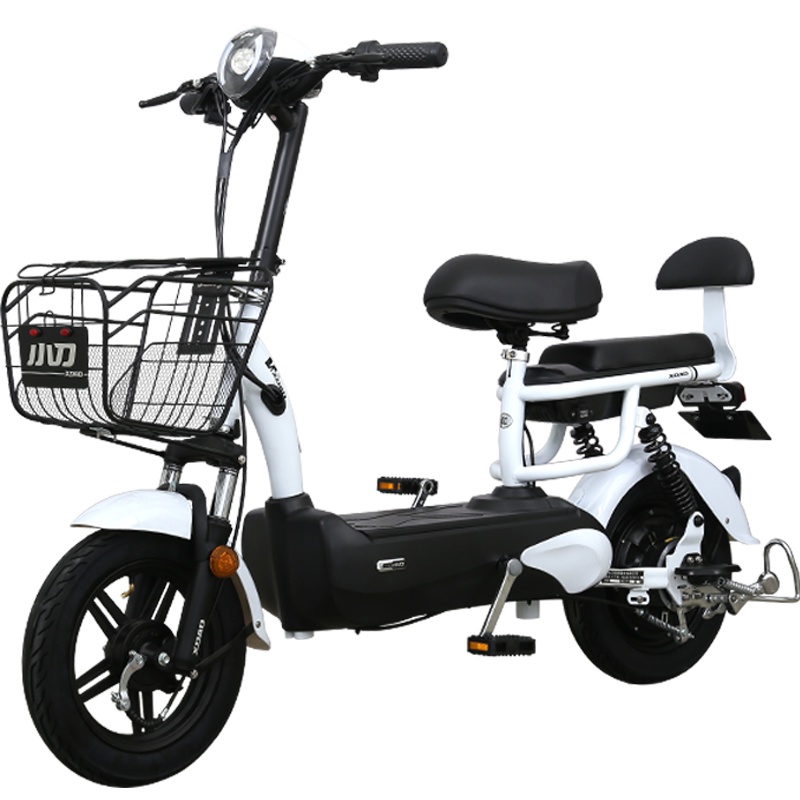 小刀 电动车 48V新国标电动自行车成人男女式踏板滑板车老人代步车电瓶车助力车 阳光