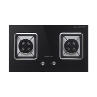 Fardior/法迪欧燃气灶JZY-2B11 黑金防爆钢化玻璃面板 台嵌两用 液化气 灶具 家用燃气灶