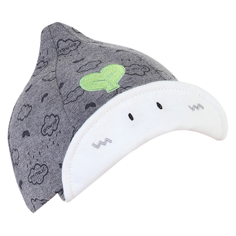 milky friends宝宝帽子春夏秋成长布丁鸭舌帽婴儿翻边棒球帽男女通用儿童帽子