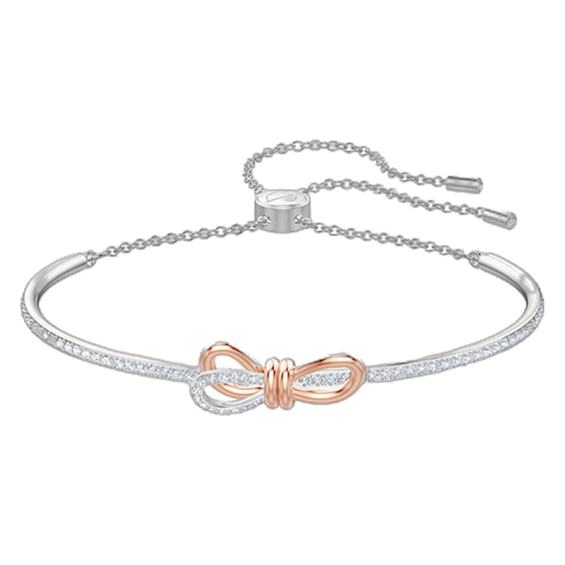 [高贵之选]SWAROVSKI施华洛世奇LIFELONG BOW蝴蝶结人造水晶女士手镯 送恋人