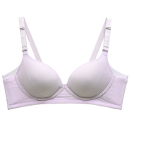 都市丽人纯色聚拢性感无痕无钢圈舒适直立棉女士文胸胸罩内衣2B8511