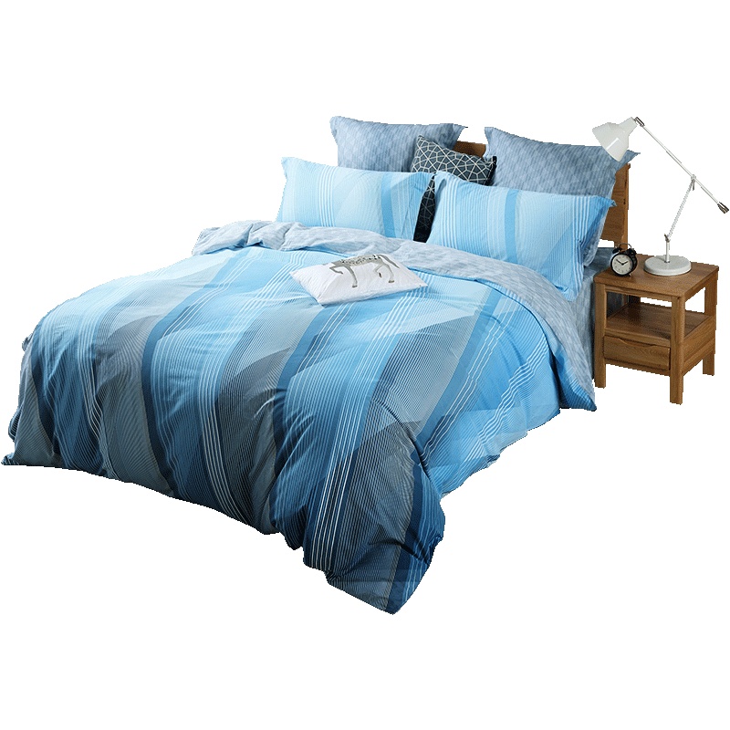 水星家纺 全棉印花四件套 安纳斯特