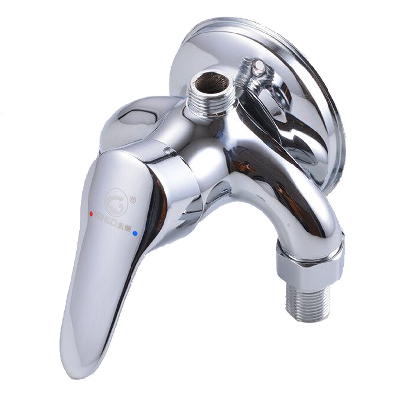 永瓷卫浴五金 淋浴龙头 冷热铜花洒水龙头 浴缸龙头批发 YC88031 明装淋浴龙头