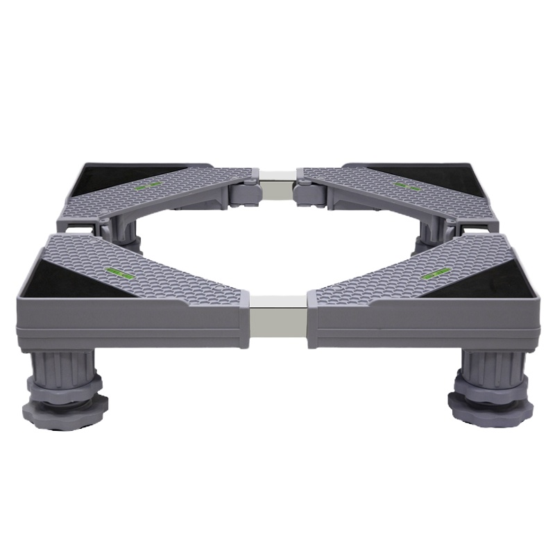 家家尤滚筒8公斤洗衣机托架底座海尔小天鹅自由伸缩调节架子通用jjy-2001A4多功能冰箱垫高脚塑料材质可承重100kg