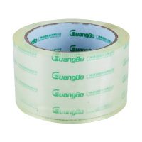 广博FX-63透明胶带6卷 60mm*100y 粘性宽胶带纸 胶布 封箱胶封口胶布 快递打包胶带 封箱带/胶布/封箱器