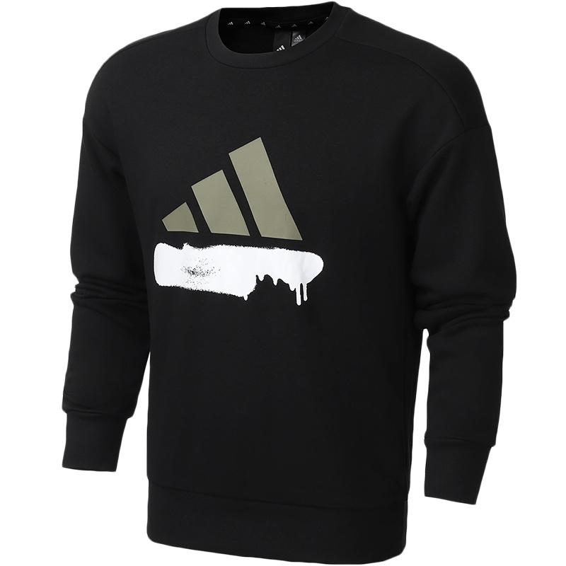 【自营】阿迪达斯男服卫衣圆领套头衫休闲运动服FM9405