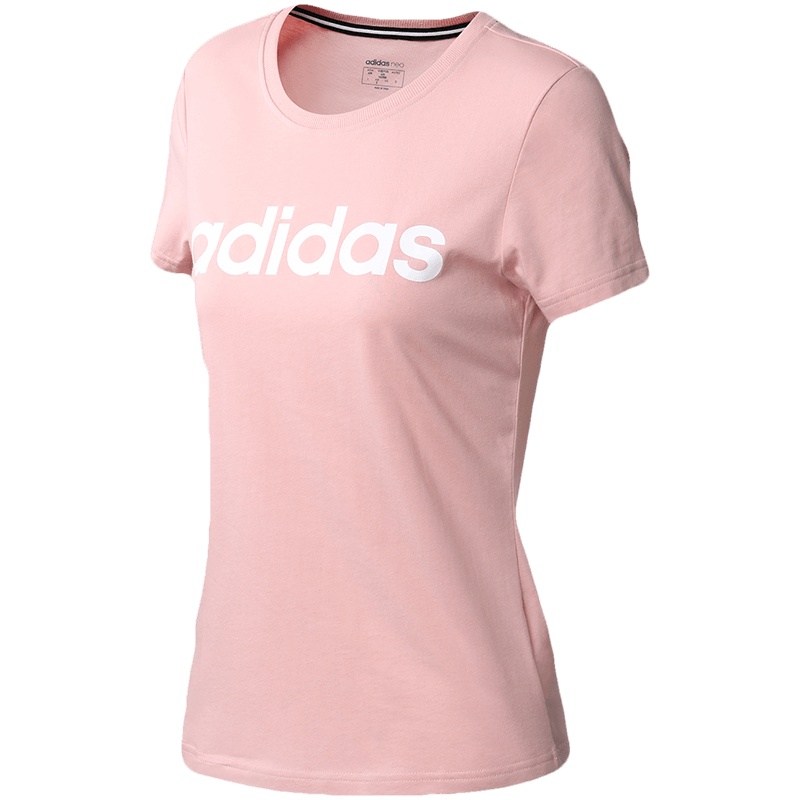 【自营】adidas阿迪达斯NEO女服运动服圆领休闲百搭短袖T恤FP7875