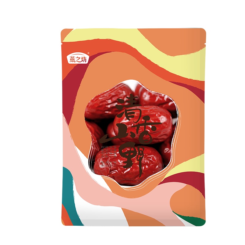 燕之坊新疆红枣自然吊干枣早餐粥料干货400g