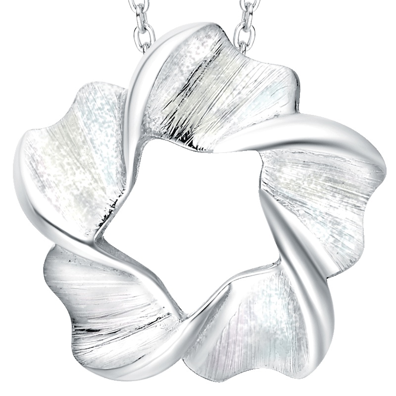 周大福Y时代美丽星花PT950铂金坠PT158245