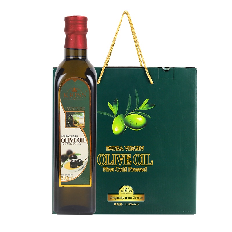 克瑞斯特级初榨橄榄油500ML*2礼盒装